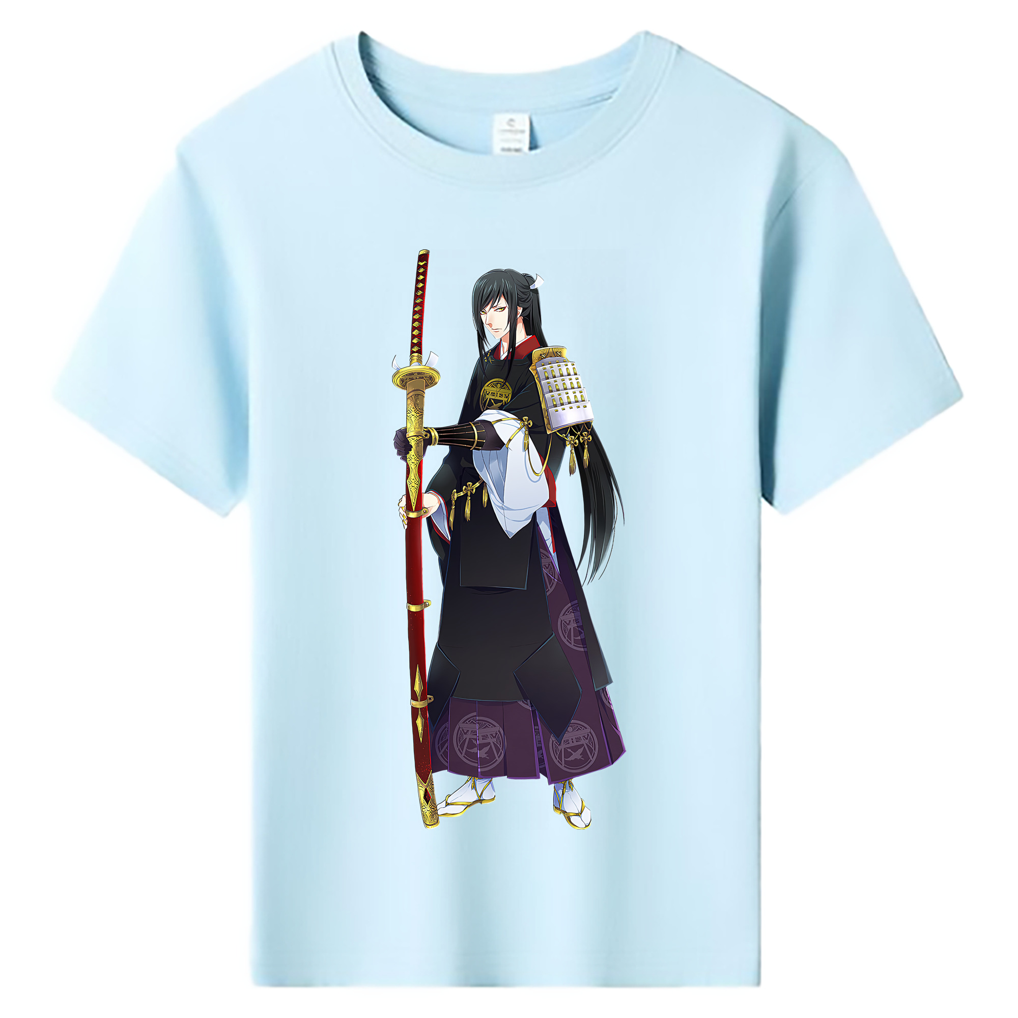 （画像用） 刀剣乱舞 Touken Ranbu 綿100％キッズTシャツ（フロントプリント）